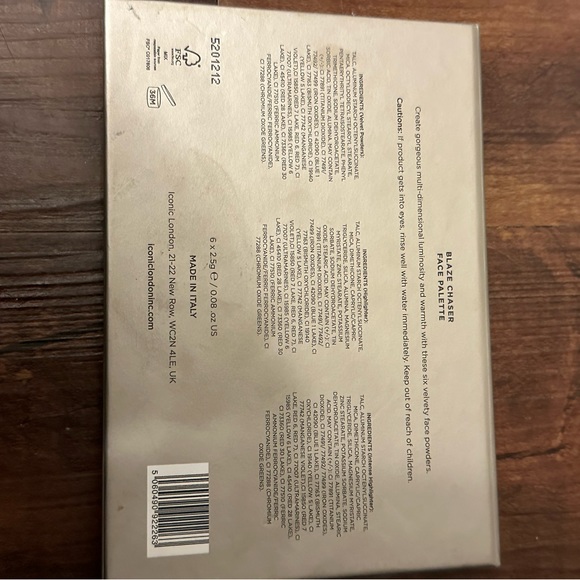 Iconic London Blaze Chaser Face Palette - Picture 3 of 3